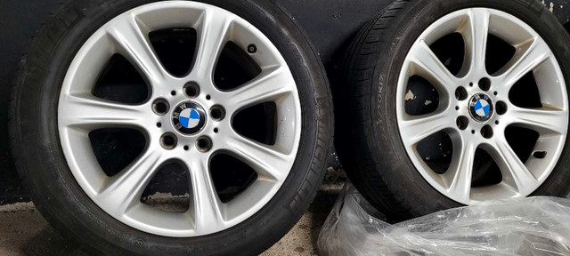OEM BMW rims on Michelin A/S tires 225 50 17 in Tires & Rims in Mississauga / Peel Region - Image 4