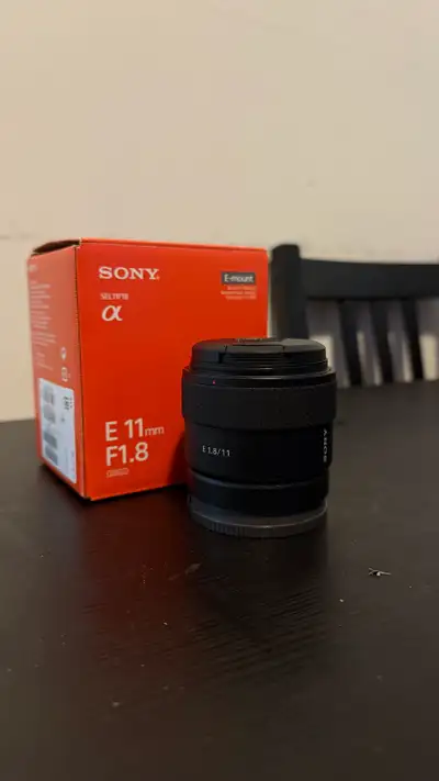 Sony 11mm F1.8 Lens - Mint Condition, View more