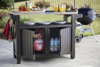 Keter outdoor stainless steel top table