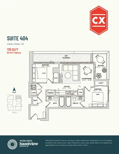Lease Takeover — CX Downtown | 2 Bed 2 Bath | 726 sq ft Looking for someone to take over my 2B2B sui...