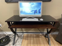 Computer with desk for sale