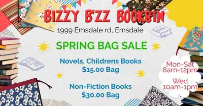 Book Sale. Come fill a Bag., View more