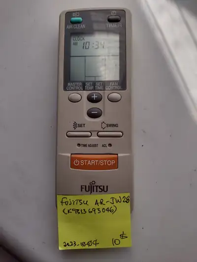 Télécommande FUJITSU AR-JW28 (K9313693046) pour Air climatisé, View more