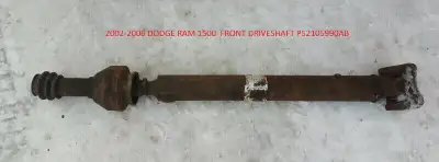 2002-2006 DODGE RAM 1500 FRONT DRIVESHAFT P52105990AB -- USAGÉ -- POUR 4.7 LITRES AUTOMATIQUE -- PAR...
