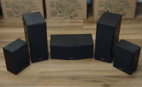 Onkyo 100W 5 speaker surround sound speaker set