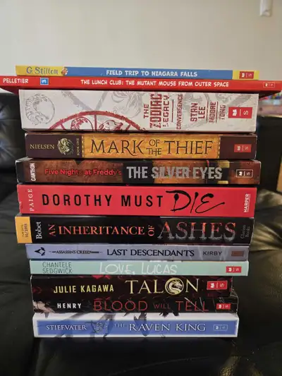 Young Adult Book Collection $5 Each, View more