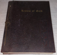 1952 Leaves of Gold Anthology of Prayer Bound Book