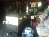 Maple syrup evaporator and wood stove (new) 