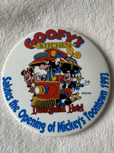 [Vintage] Mickey’s Toontown 1993 Grand Opening Pin, View more