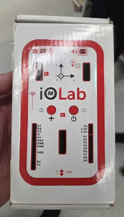 IOLab Macmillan Learning Physics Lab Gathering Data Device, View more