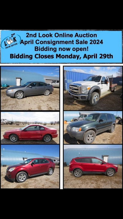 Online Auction Closing April 29th 