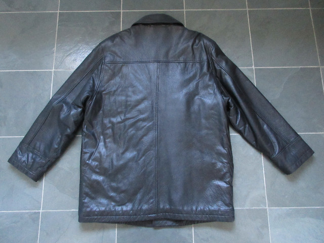 ORVIETO Manteau vrai cuir / Real Leather Coat – Homme/Men dans Hommes  à Drummondville - Image 2