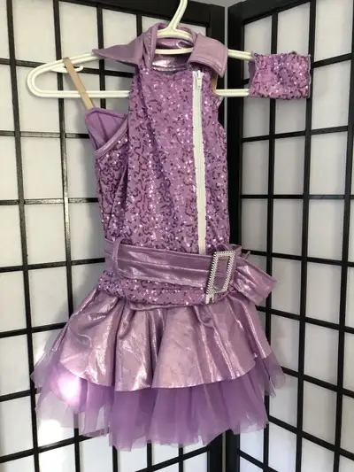 Purple Tulle Dance Costume , View more