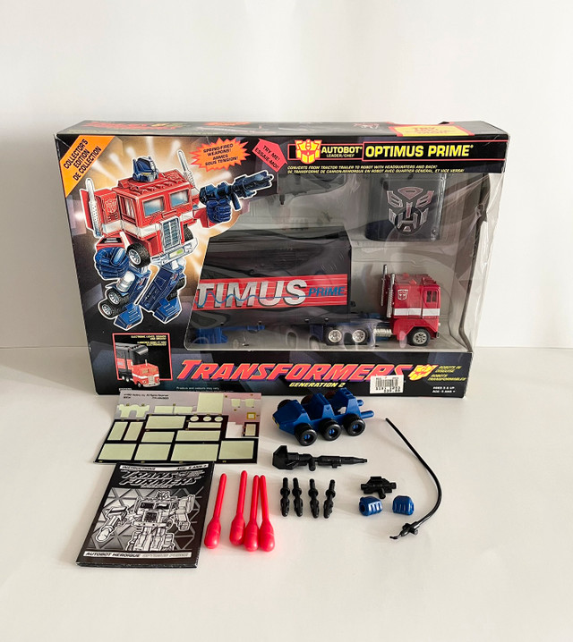 Vintage Transformers G2 Optimus Prime W/Sounds 1992 in Arts & Collectibles in Markham / York Region