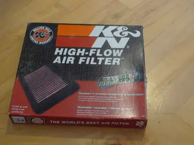 K&N High-Flow Air filter for Suzuki Hayabusa 2008 (2008-2020) - may fit other models. Brand new - in...