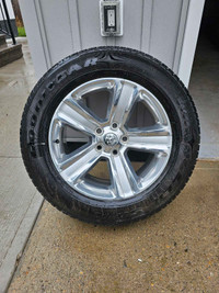 Dodge Ram 1500 rims and tires 275/60/20