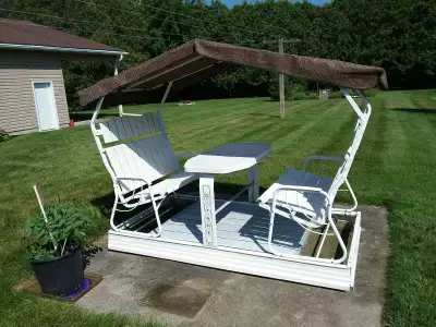 4 person swing with table, View more