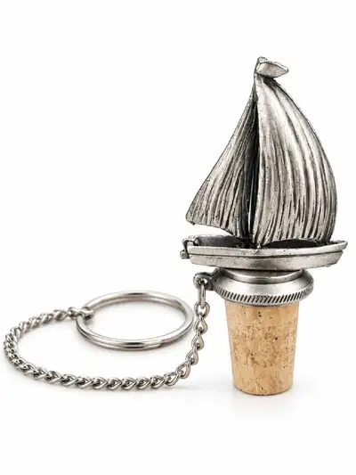 Nautical Sailboat Wine Bottle Stopper – Never Used, View more