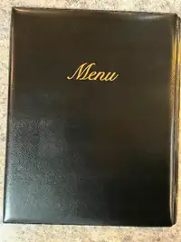 10 Restaurant Menu holder (cover)(BRAND NEW)