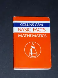 book Mathematics Basic Facts .. Pocket Size:ExcCond