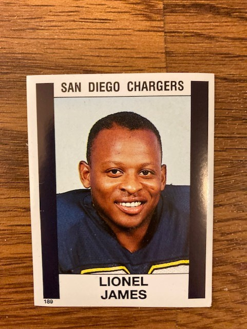 Lot of 13 1988 Panini San Diego Chargers football stickers in Hobbies & Crafts in City of Toronto - Image 4