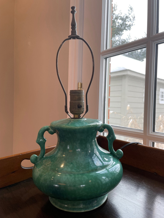 Beautiful MEDALTA Pottery Lamp c.1935-1940 in Arts & Collectibles in Ottawa
