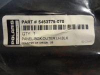 Polaris #5453775-070 Ranger Panel Box, Outer, LH, Blk