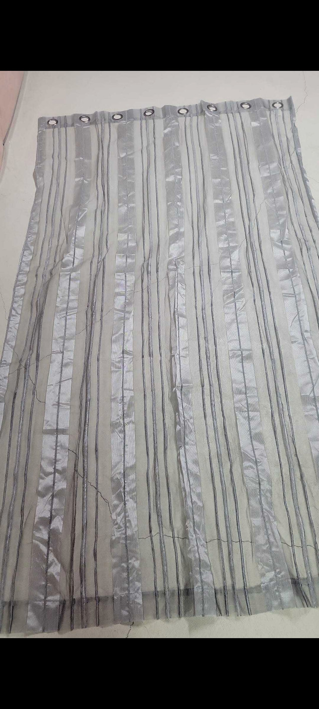 New- Rod pocket curtains panels x 4 in Window Treatments in Oshawa / Durham Region