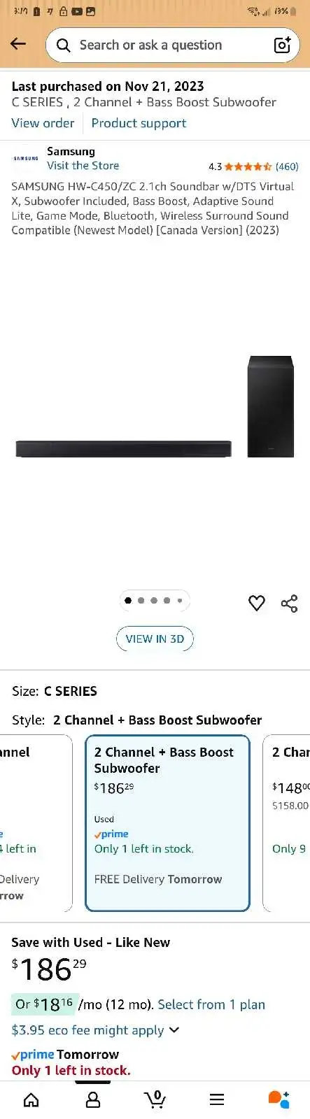 selling mu smart Samsung tv with Samsung sound system in TVs in City of Toronto - Image 6