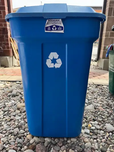 Outdoor Wheeled Rectangular Garbage Bin 128L, View more
