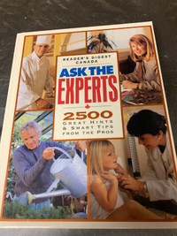Ask the experts. Readers digest book of hints.