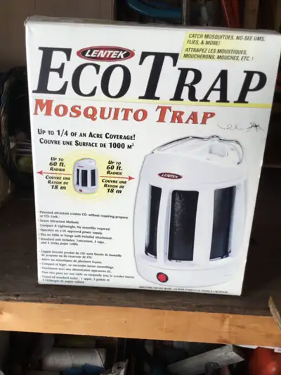 New never used still in the box, environmentally friendly mosquito killer, $65, located in Stittsvil...