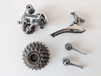 Vintage 1984 Shimano Dura Ace 7400 Mini-Groupset, View more