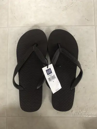 NEW Brown Gap Flip Flops, View more