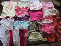Vêtements pour filles de 2 ans vendus à 1 $ chacun