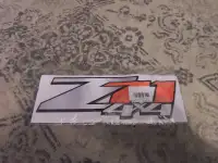 Z71 4x4 stickers