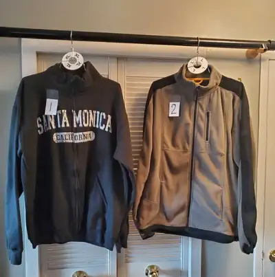 Men's & Boys Full- Zip Sweater & Long Sleeve T'Shirts Size S,M L, View more