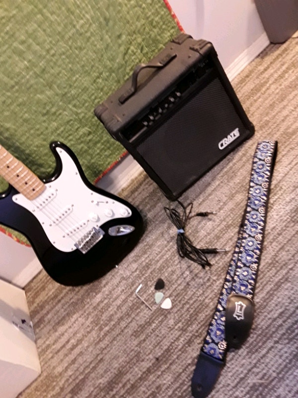 Stratocaster Style Package All You Need to Play Kramer/Crate Guitars