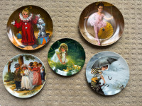 Collector's plates-set of 5