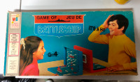 1971 Milton Bradley BATTLESHIP Game Bilingual Vintage