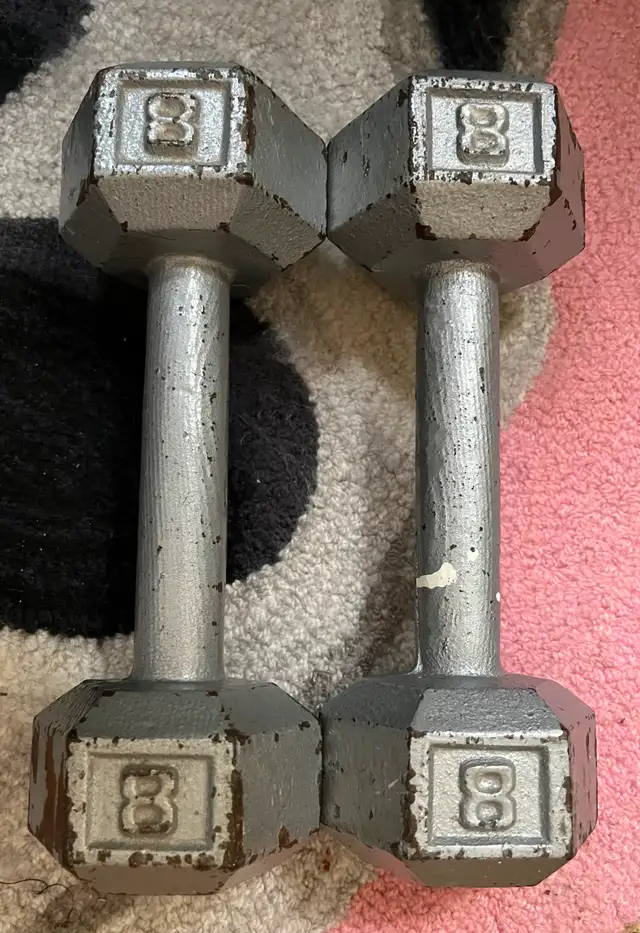 2x 8Lbs Weights443342130827110400