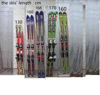 5  Alpine Skis /Skis   Alpin : （prices details following)