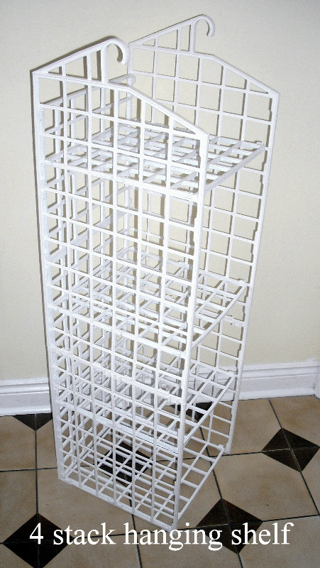 closet organizer, hang or stand, stack 4 shelves, snap assembly in Bookcases & Shelving Units in City of Toronto - Image 3