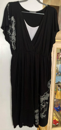 Additional Elle Black and White Dress - Size 3X