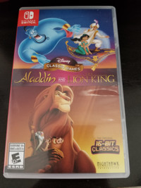 Nintendo Switch Aladdin and Lion King game