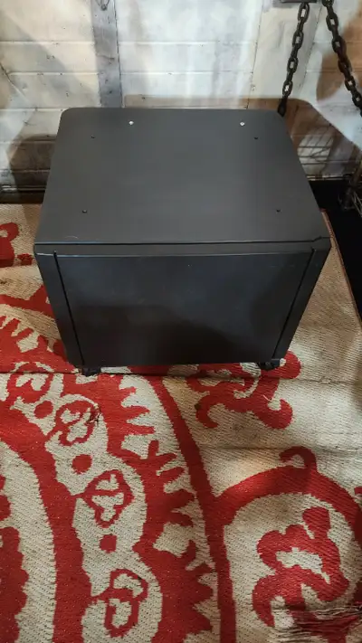 black storage rolling base tool box light duty box, View more