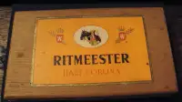 VINTAGE RITMEESTER WOODEN CIGAR BOX
