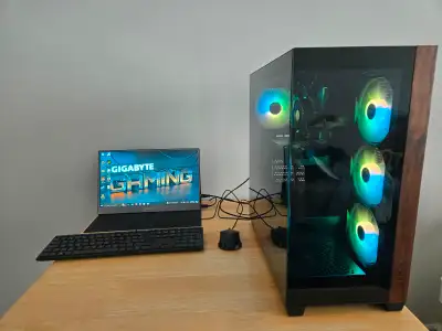RGB E-Sports Gaming PC - Intel 12 Core Xeon+Nvidia GTX 1660, View more
