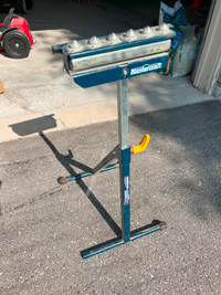 Mastercraft single roller adjustable height work stand