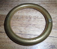 brass nose ring - cattle - bull - cow
